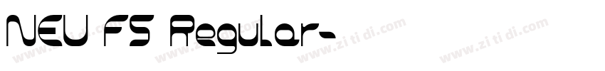 NEU F5 Regular字体转换